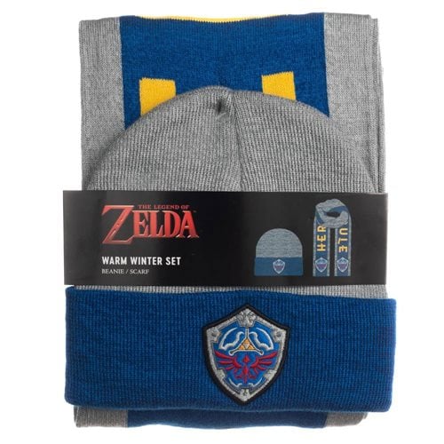 Zelda Beanie and Scarf Combo
