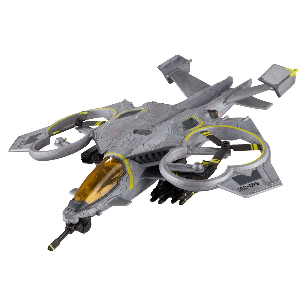 McFarlane Toys  The AT99 Scorpion Gunship large deluxe set is highly  detailed featuring a RDA figure inside the cockpit plus moveable rotor  and wings Available for preorder NOW at select retailers