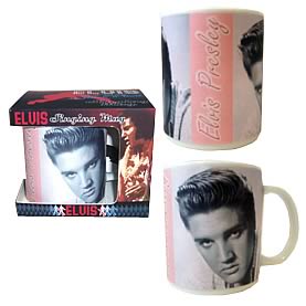 Elvis Presley Love Me Tender Singing Mug