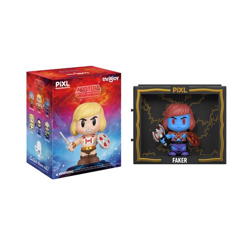 Masters of the Universe Panoramix Blind Box PIXL Mini-Figure Display Case of 6