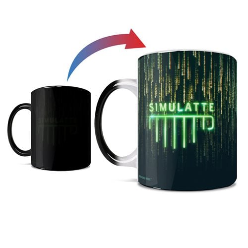 mugi The Matrix 4 Simulatte 11 oz. Heat-Sensitive Morphing Mug