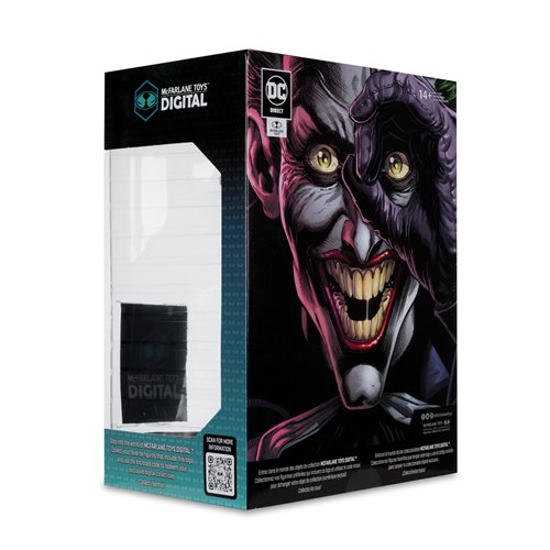 DC The Joker by Jason Fabok 1:6 Scale Posed Figure with McFarlane Toys Digital Collectible