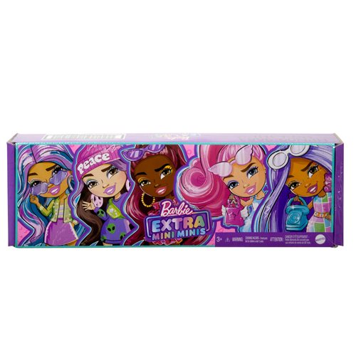 Barbie Extra Fly Mini Minis Doll 5-Pack