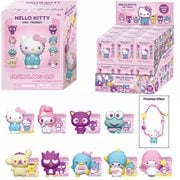 Hello Kitty Kawaii Tokyo 3D Foam Ball Chain Bag Clip Random 6-Pack