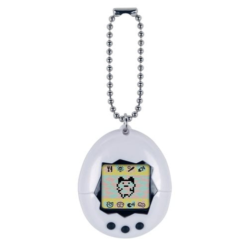Tamagotchi Classic White with Black Electronic Game