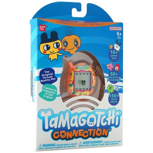 Tamagotchi Connection Orange Burst Digital Pet