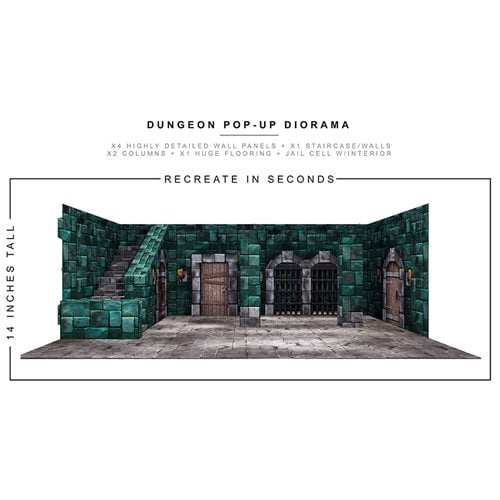 Dungeon Pop-Up 1:12 Scale Diorama