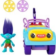 Trolls Imaginext Branch's Buggy Blue Action Figure and Vehicle Set