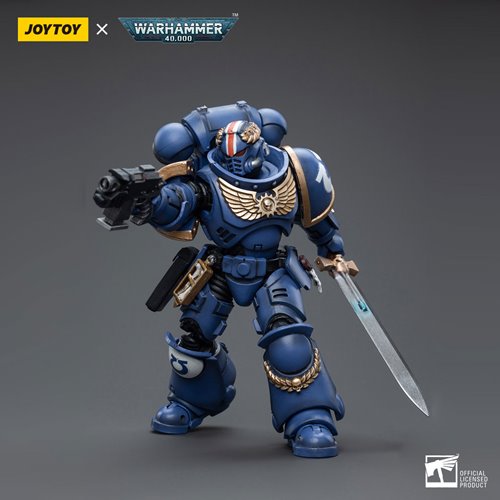 Joy Toy Warhammer 40,000 Ultramarines Primaris Lieutenant Argaranthe 1:18 Scale Action Figure