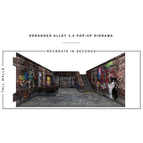 Deranged Alley 3.0 Pop-Up 1:18 Scale Diorama