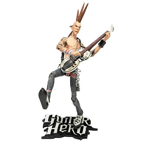 Guitar Hero Johny Napalm 10-Inch Action Figure