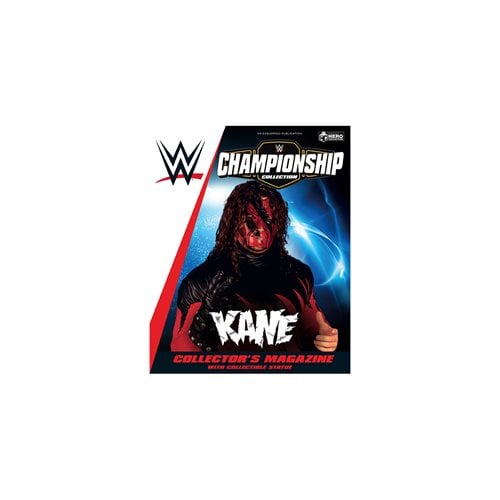WWE Championship Collection Kane Figure with Collector Magazine