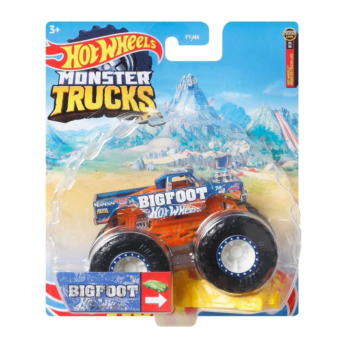 Hot Wheels Monster Trucks 1:24 Scale Hotweiler Vehicle 