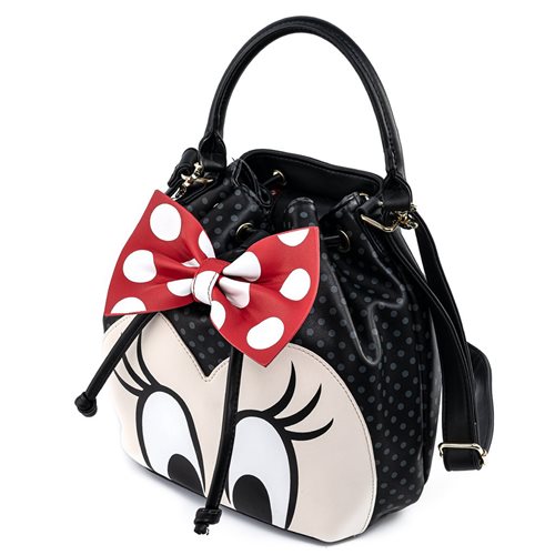 Disney Minnie Mouse Closeup Bucket Purse