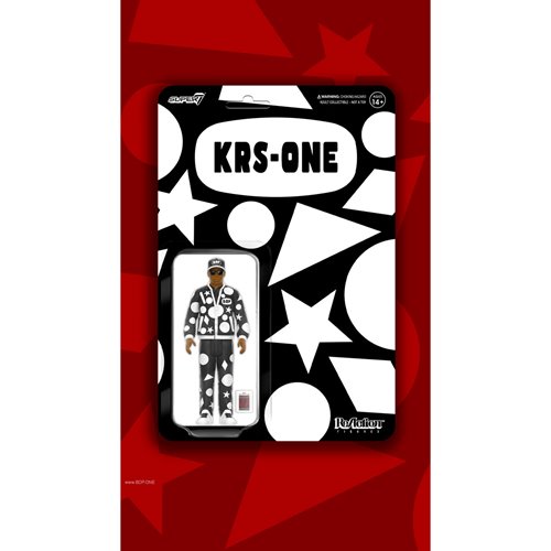 KRS-One KRS-1 (Self Destruction) 3 3/4-Inch ReAction Figure