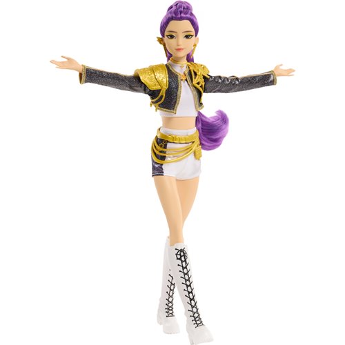 Kpop Demon Hunters Huntr/x Rumi Golden Singing Doll