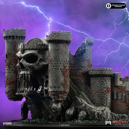 Masters of the Universe 2026 Movie Castle Grayskull Icons Statue