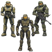 Halo Anniversary Master Chief Evolution 3-Pack Figures