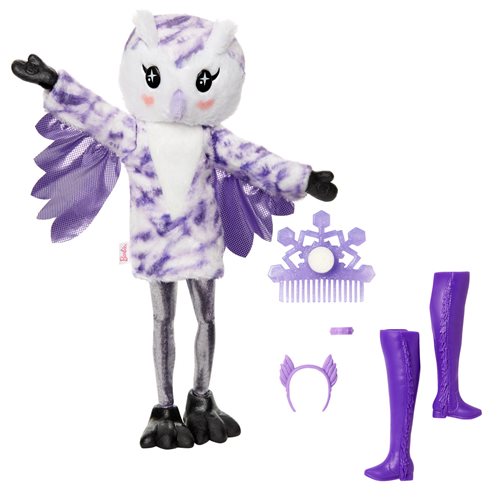 Barbie Cutie Reveal Snowflake Sparkle Owl Doll