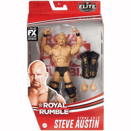 WWE Elite Collection Royal Rumble Stone Cold Steve Austin 2002 Action Figure