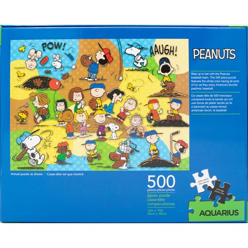 Peanuts Baseball 500-Piece Puzzle