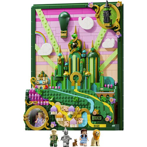 LEGO 75685 Wicked Emerald City Wall Art