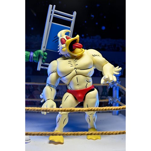 Teenage Mutant Ninja Turtles Adventures Archie Comics Stump Wrestling Ace Duck 7-Inch Scale Action F