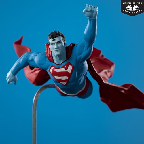 DC Direct Superman by Lee Bermejo Superman Red and Blue 1:10 Scale Resin Statue