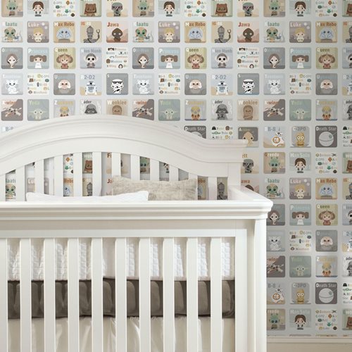 Star Wars Nursery Peel and Stick Wallpaper