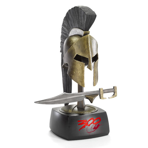 300 King Leonidas' Sword and Helmet Mini Replica Collector Set