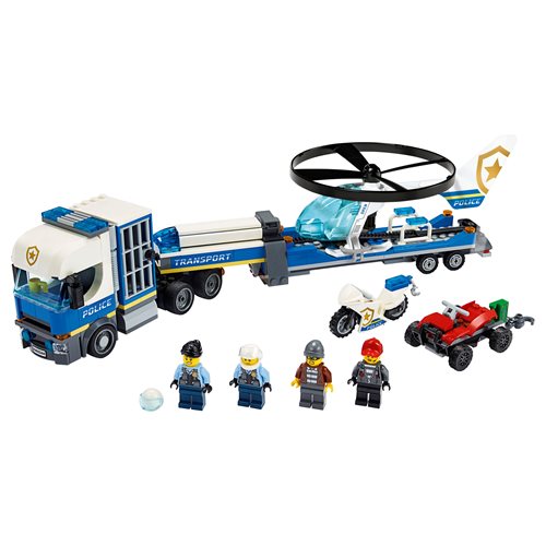 LEGO 60244 City Police Helicopter Transport