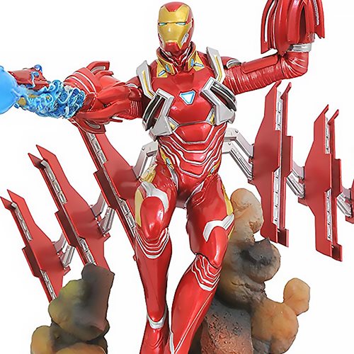 Marvel Gallery Avengers Infinity War Iron Man Mark 50 Statue, Not Mint