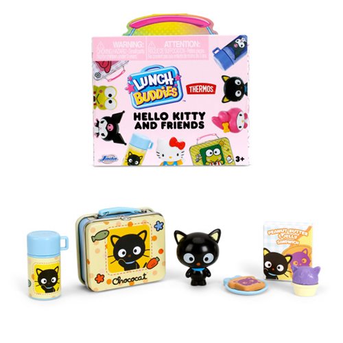 Sanrio Hello Kitty and Friends Lunch Buddies Blind Box Mini-Figure Case of 24