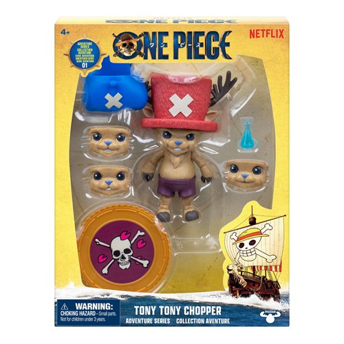 One Piece Live Action Adventure Series Action Figure Case of 4