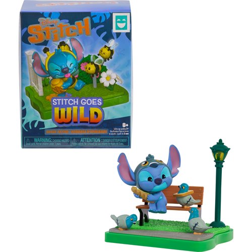Stitch Goes Wild Collectible Blind-Boxes Mini-Figure Case of 8