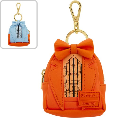 Dumb & Dumber Suit Reversible Mini-Backpack Keychain Charm