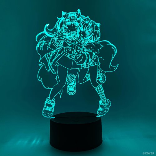Hololive Advent Fuwawa and Mococo Abyssgard Otaku Lamp