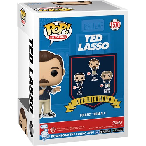 Ted Lasso Ted (Wave 3 Version) Funko Pop! Vinyl Figure
