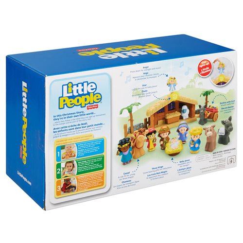 Fisher-Price Little People Christmas Story Playset