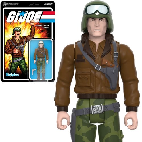 G.I. Joe General Hawk 3 3/4-Inch ReAction Figure