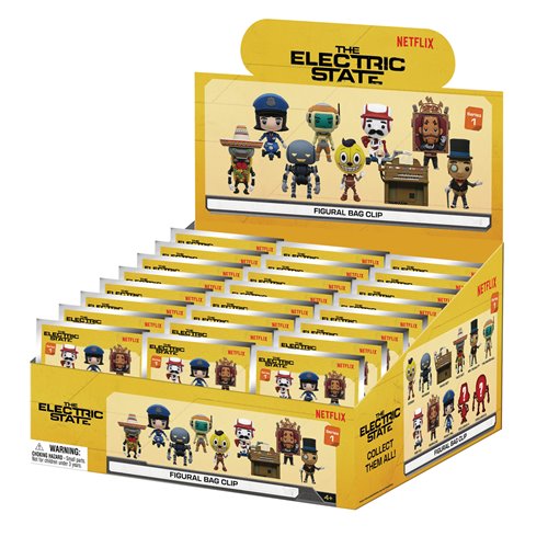 The Electric State 3D Foam Bag Clip Display Case of 24