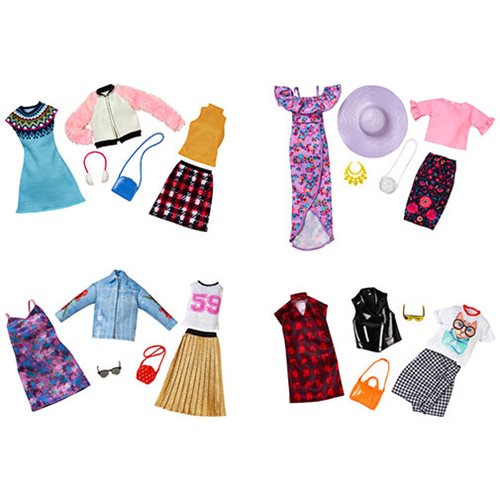 Barbie Clothes, Deluxe Bag with Outfit and Themed Accessories - Assorted*