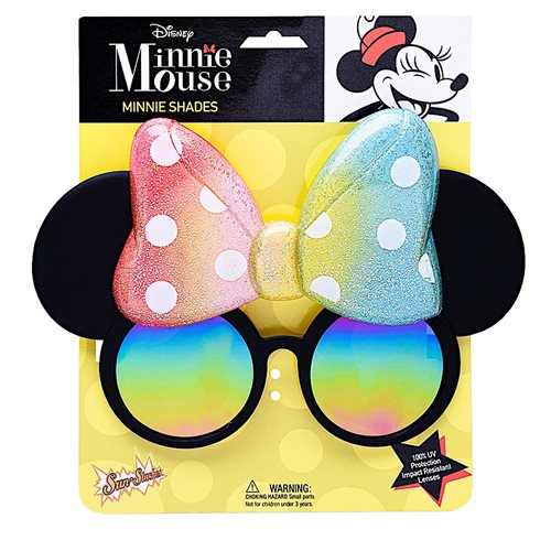 Minnie Mouse Rainbow Glitter Sun-Staches