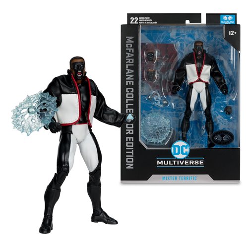 DC McFarlane Collector Edition Wave 8 Mr. Terrific JSA 7-Inch Scale Action Figure #27