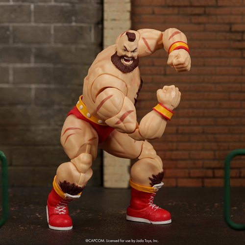 Ultra Street Fighter II Zangief Deluxe 6-Inch Scale Action Figure