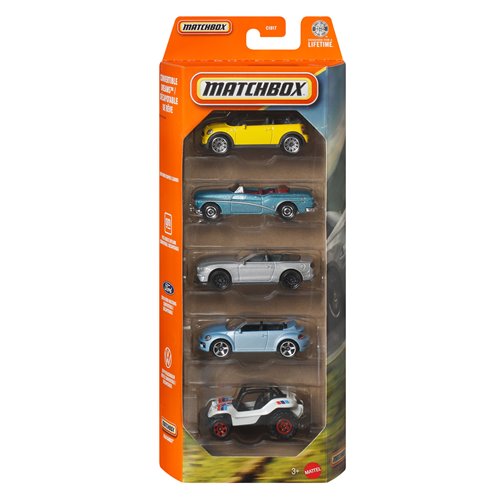 Matchbox Car Collection 5-Pack 2026 Mix 2 Vehicle Case of 12