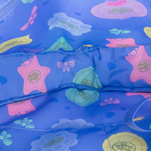 Polly Pocket Oversized Heart Shaped Padded Nylon Tote Bag