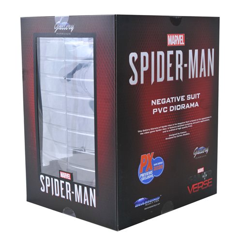 Marvel Gallery Spider-Man Video Game Negative Suit - San Diego Comic-Con 2020 Previews Exclusive