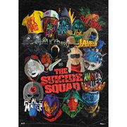The Suicide Squad Icons MightyPrint Wall Art Print