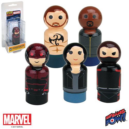 The Defenders Pin Mate Wooden Figure Case